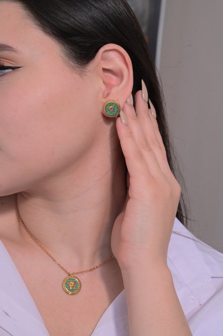 طقم 2 قطعه فيرزاتشي اخضر